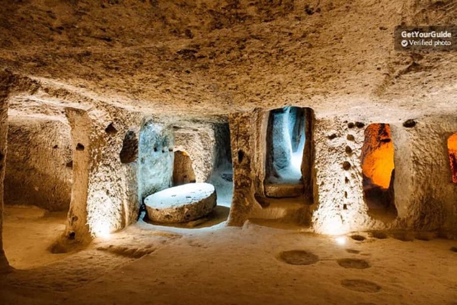 From Cappadocia: Green Tour with Hikes, Caves & Lunch - Walking beside the Melendiz River in Ihlara Valley