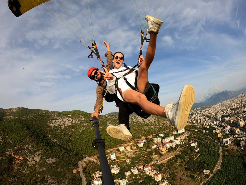 From City of Side: Alanya Tandem Paragliding w/ Beach Visit - How to Make the Day Run Better