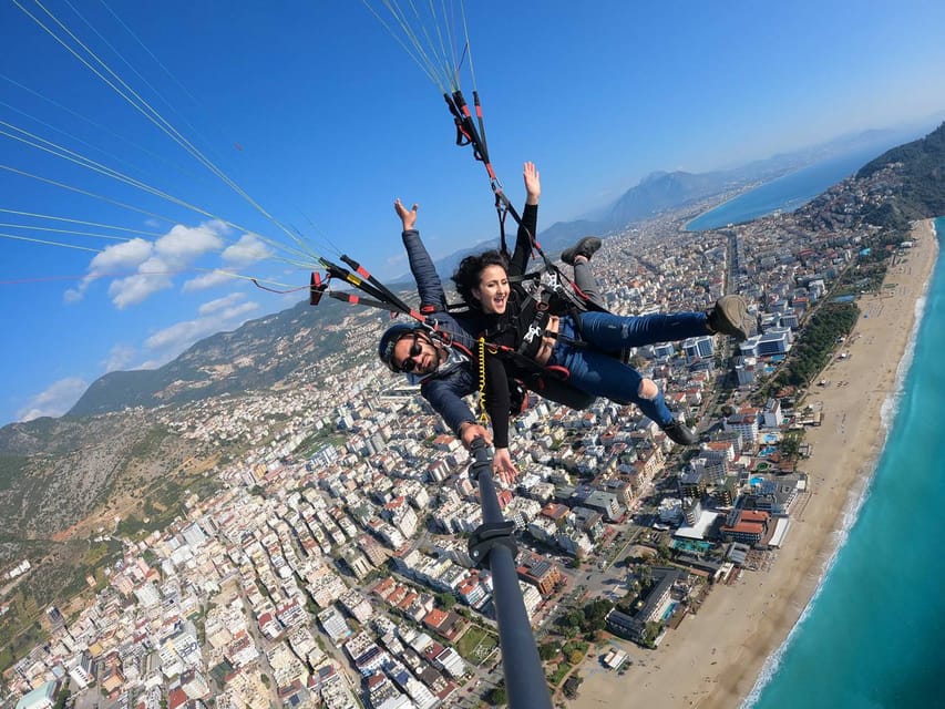From City of Side: Alanya Tandem Paragliding w/ Beach Visit - FAQ