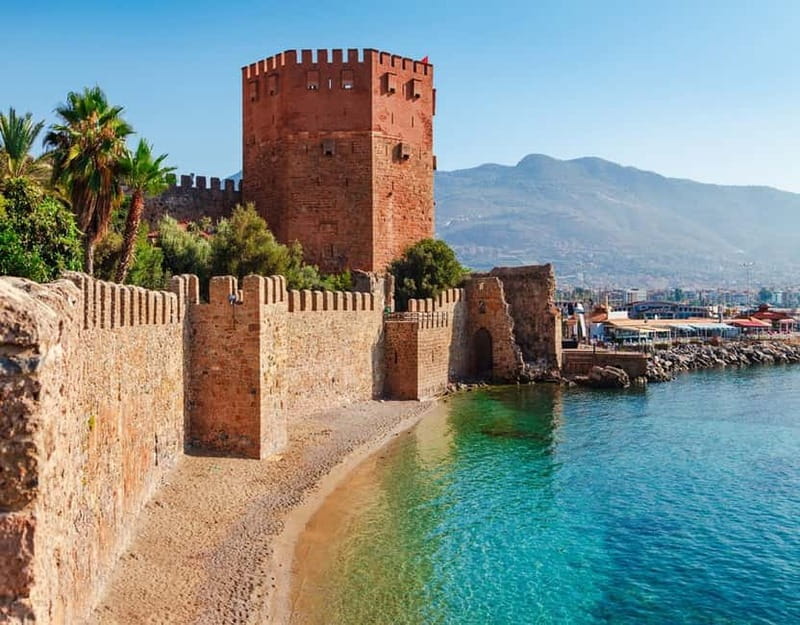 From City of Side: Alanya Tour with Lunch, Boat & Cable Car - The boat trip along Alanya’s coast