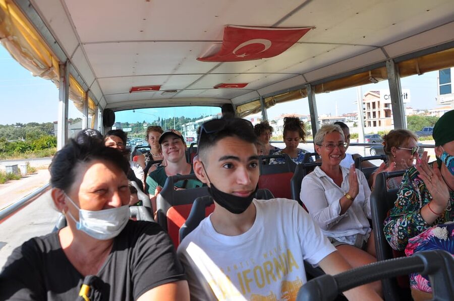 From City of Side: Cabrio Bus Safari & Boat Tour with Lunch - Seleukia and the Ancient Sights