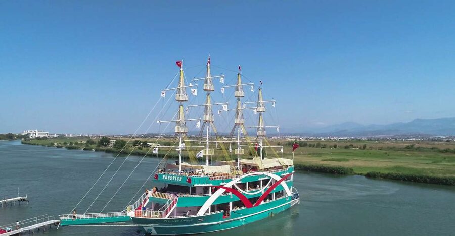 From City of Side: Dolphins Island Boat Trip with Transfer - A seven-hour escape from Side