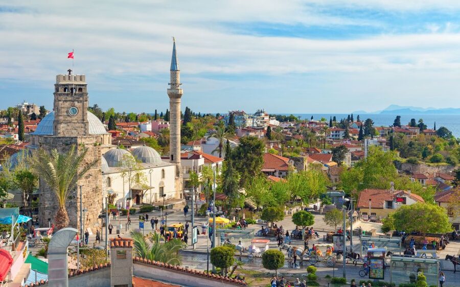 From City of Side: Full-Day Antalya City Tour w/ Transfers - The road from Side and what the transfer means
