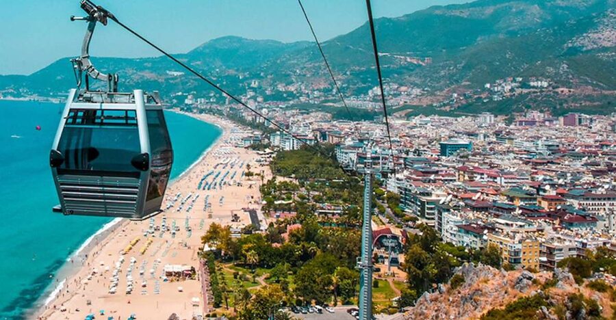 From city of Side: Guided Day Trip to Alanya City - Alanya Castle and the first big views