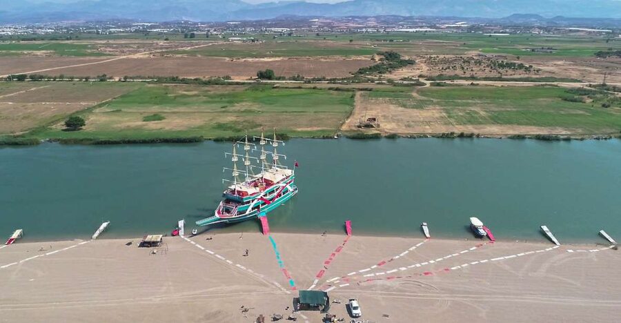 From city of Side: Half Day Boat Tour with Lunch - From Side Hotels to the Manavgat River