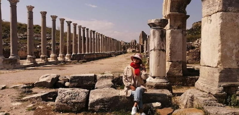 From City of Side: Perge, Aspendos & Kurşunlu Waterfall Trip - Perge: two hours among monumental ruins