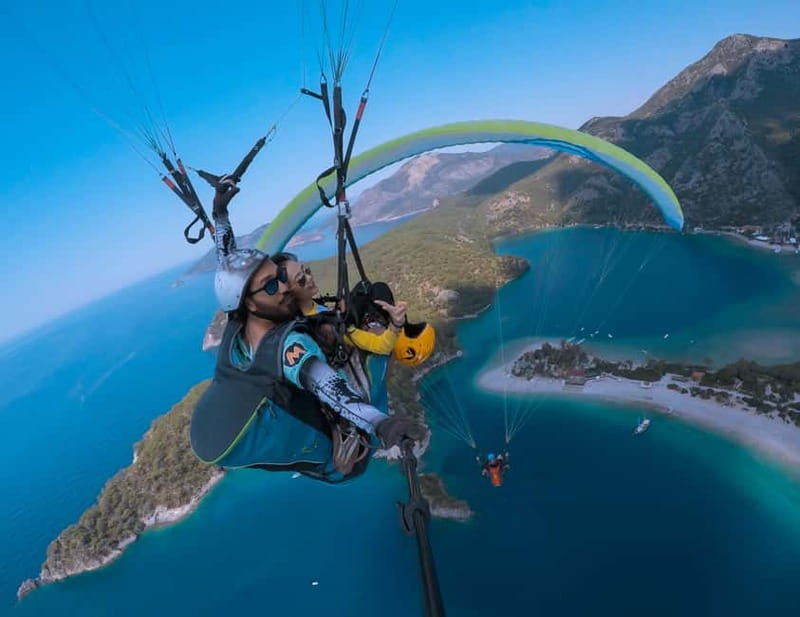 From Fethiye: Tandem Paragliding with Photo and Video - At the summit, the safety briefing matters