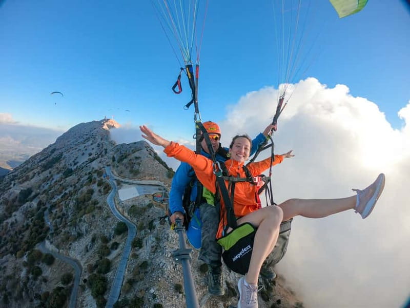 From Fethiye: Tandem Paragliding with Photo and Video - The launch and the first minutes in the air