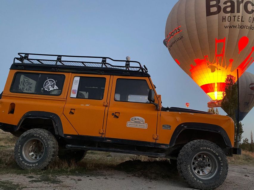 From Göreme/Ürgüp: Cappadocia Jeep Safari Sunrise or Sunset - Sunrise means balloons, not always a clear sunrise