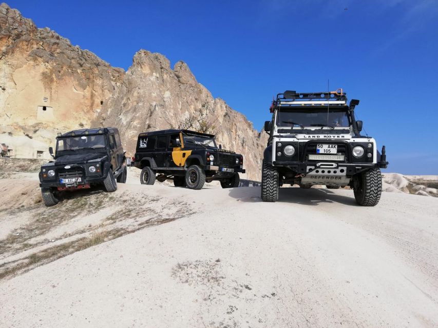 From Göreme/Ürgüp: Cappadocia Jeep Safari Sunrise or Sunset - Hotel pickup keeps the morning or evening simple
