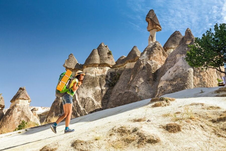 From Istanbul: 2-Day All-Inclusive Cappadocia Guided Trip - Uchisar Castle and the first big view