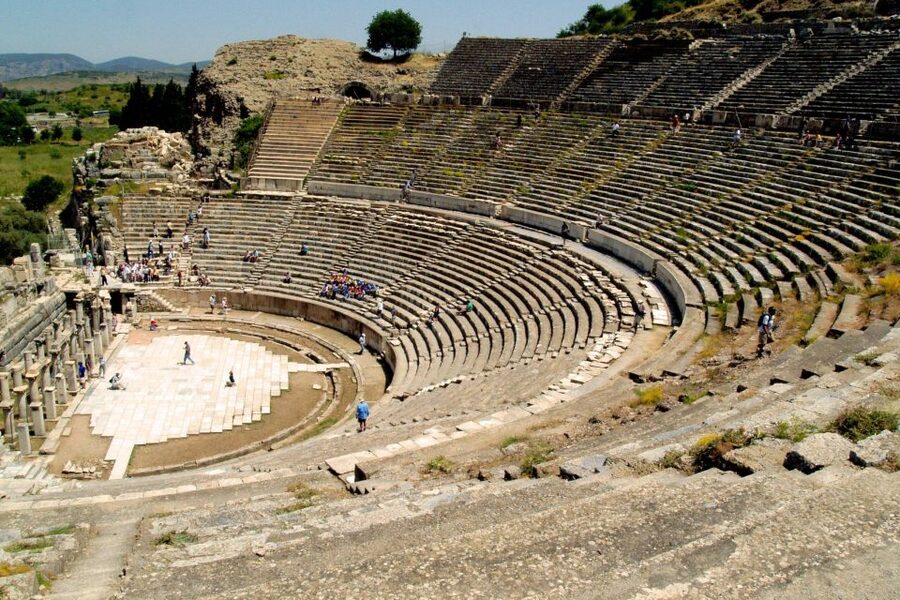 From Istanbul: 2-Day Ephesus, Pamukkale, & Hierapolis Tour - Walking through Ephesus, one marble street at a time