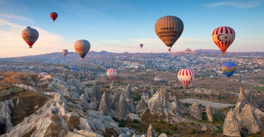 From Istanbul: Cappadocia Highlights 2-Day Tour with Balloon - Fairy chimneys from Love Valley to Devrent
