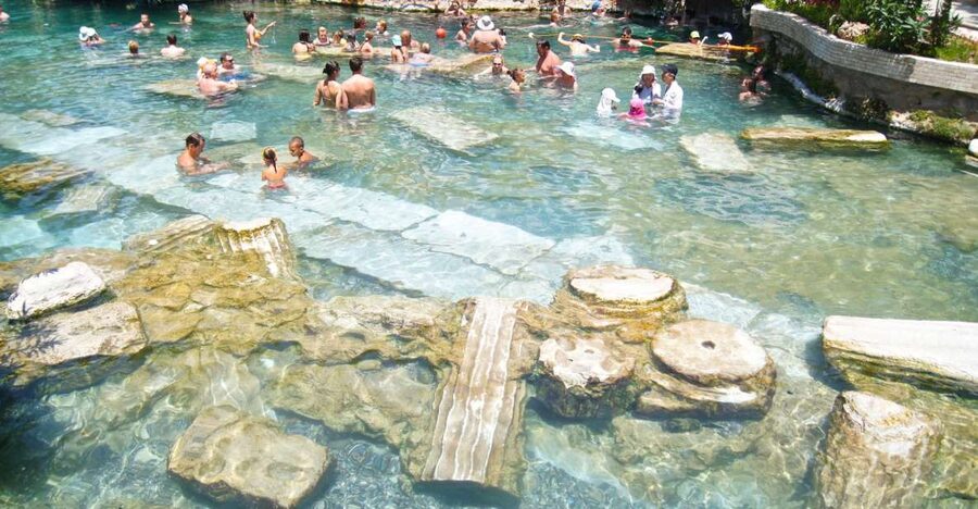 From Izmir: Pamukkale Guided Tour with Lunch - Hierapolis, where the ancient city takes center stage