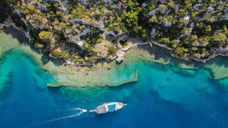 From Kas: Day Trip to Kekova Island - Leaving Kaş for Uçağız harbor