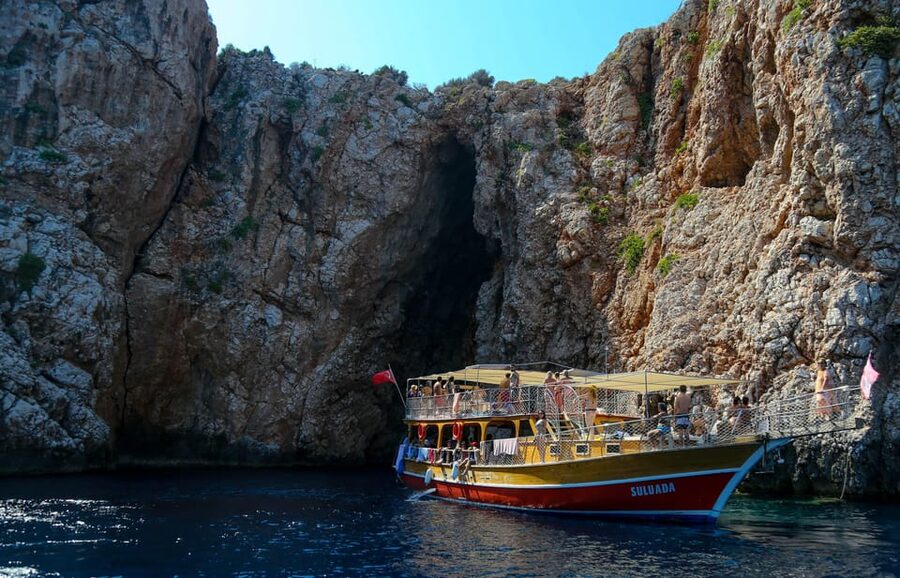From Kemer, Antalya, Belek: Adrasan Suluada Island Boat Tour - The long road from Antalya, Belek, or Kemer