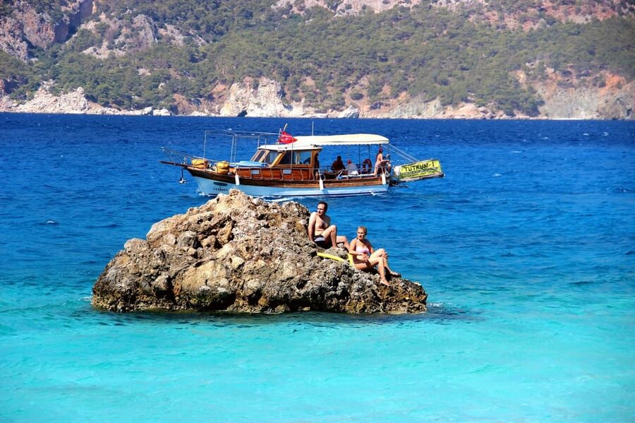 From Kemer, Antalya, Belek: Adrasan Suluada Island Boat Tour - Lunch on the Mediterranean