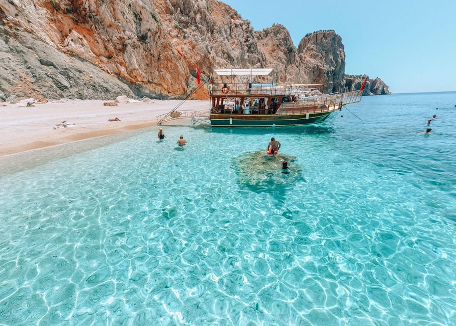 From Kemer, Antalya, Belek: Adrasan Suluada Island Boat Tour - Maldives Bay and Akseki Bay