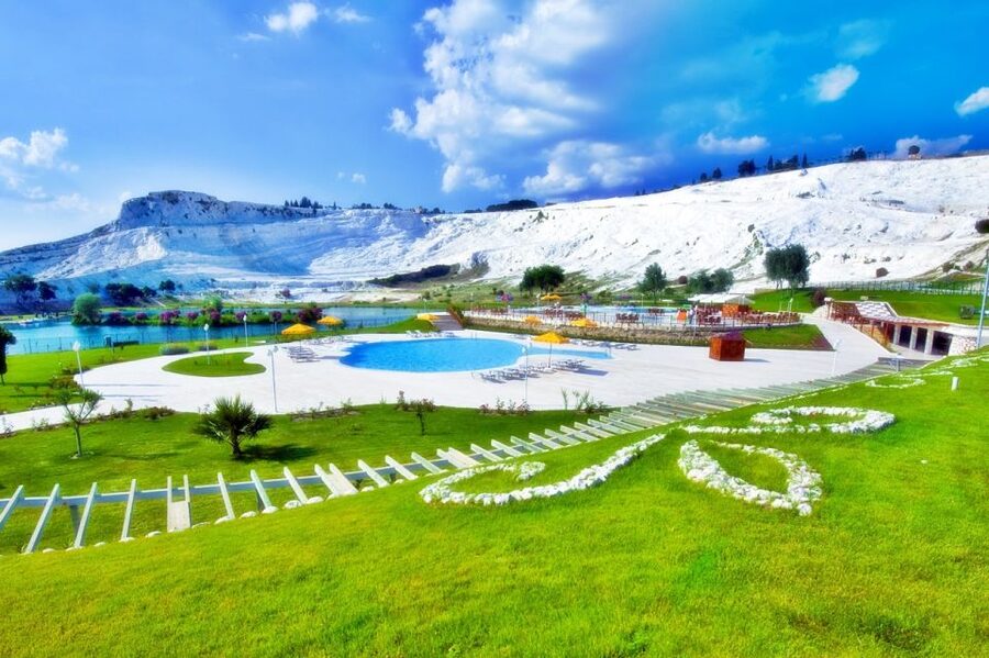 From Kusadasi and Selcuk: Pamukkale and Hiearapolis Tour - Swimming at Cleopatra’s Antique Pool