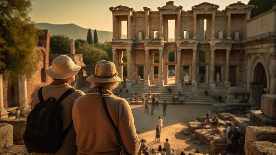 From Kusadasi/Izmir: Ephesus Private Tour with Less Walking - Library of Celsus, Temple of Hadrian, and Trajan’s Fountain