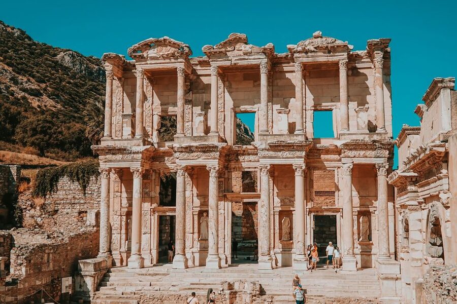 From Kusadasi/Selcuk: Highlights of Ephesus Small Group Tour - The Temple of Artemis, a famous ruin in miniature