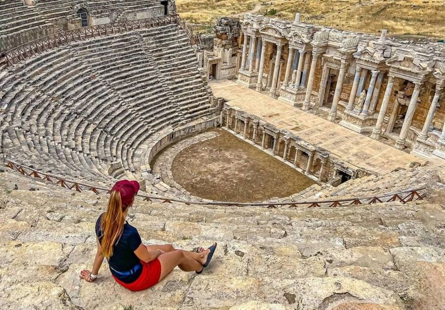 From Marmaris: Pamukkale Cotton Castle & Hierapolis Day Trip - Breakfast on the road, then lunch near Pamukkale