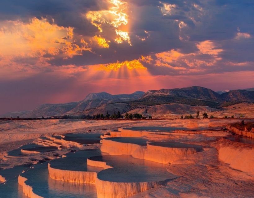 From Marmaris: Pamukkale Evening Tour with Transfer & Dinner - Cleopatra’s Pool and the extra-cost swim