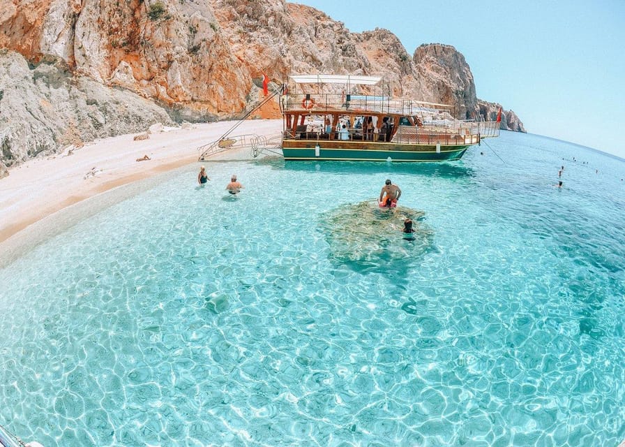 From Side/Alanya: Suluada Island Boat Trip with Lunch - Lunch with a view, not a food tour