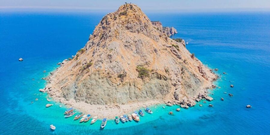 From Side/Alanya: Suluada Island Boat Trip with Lunch - Free time on Suluada Island