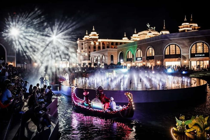 From Side: Land Of Legends Night Show With Transfer - What you are really booking for $25