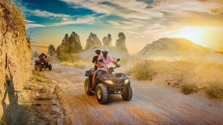 From Ürgüp/Göreme: Cappadocia Sunrise or Sunset Quad Tour - Sunrise or sunset: choosing the right mood