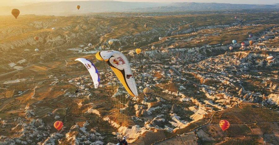From Urgüp/Göreme: Cappadocia Tandem Paragliding & Transfer - Why paragliding gives you a different Cappadocia view