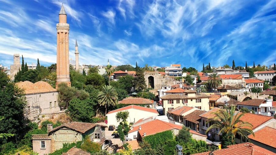 Full-Day Antalya City Tour & Düden Waterfall from Side - Walking through Kaleiçi and Antalya’s old center