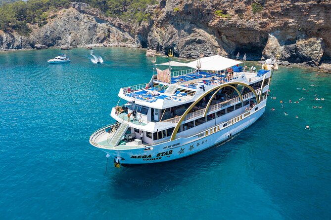 Full-day Boat Tour from Antalya with Lunch and Foam Party - Pirate Bay brings the first proper swim