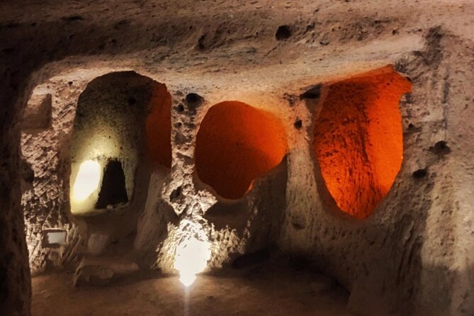 Full-day Cappadocia Green Tour to Ihlara Valley - Going eight levels down at Derinkuyu Underground City