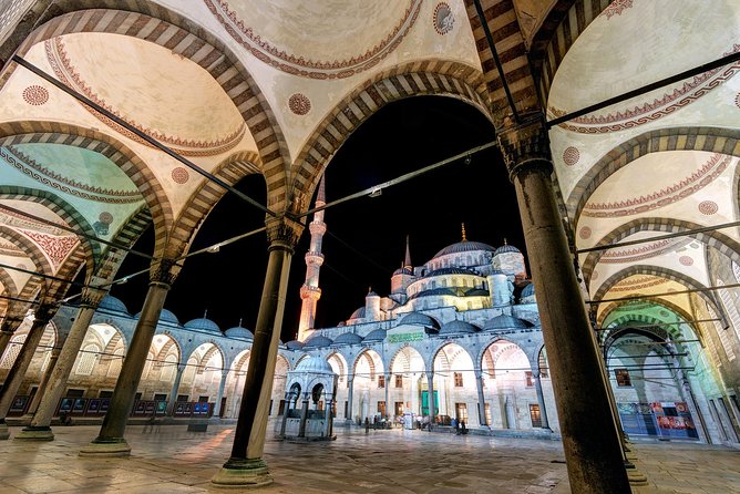 Full-Day City Tour with Private Tour Guide and Red Carpet Treatment with Luxury Minibus - Starting beneath the Blue Mosque’s six minarets