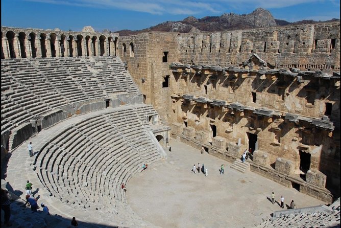 Full-Day Tour of Kursunlu Waterfalls, Aspendos, and Ancient Ruins of Side From Alanya - Kursunlu Waterfalls: pine shade and a short nature break