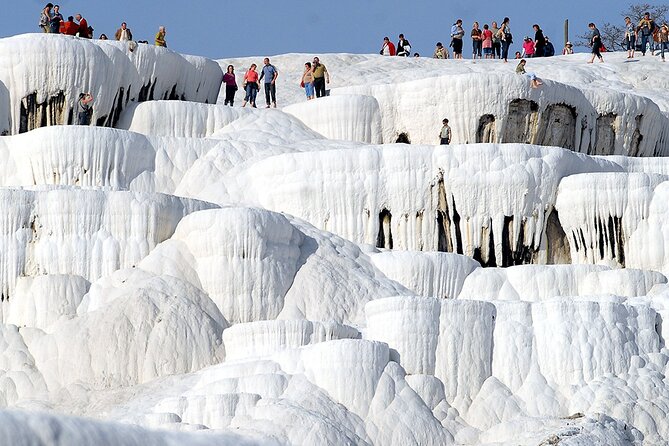 Full-Day Tour to Bodrum Pamukkale - Two hours on the white travertines
