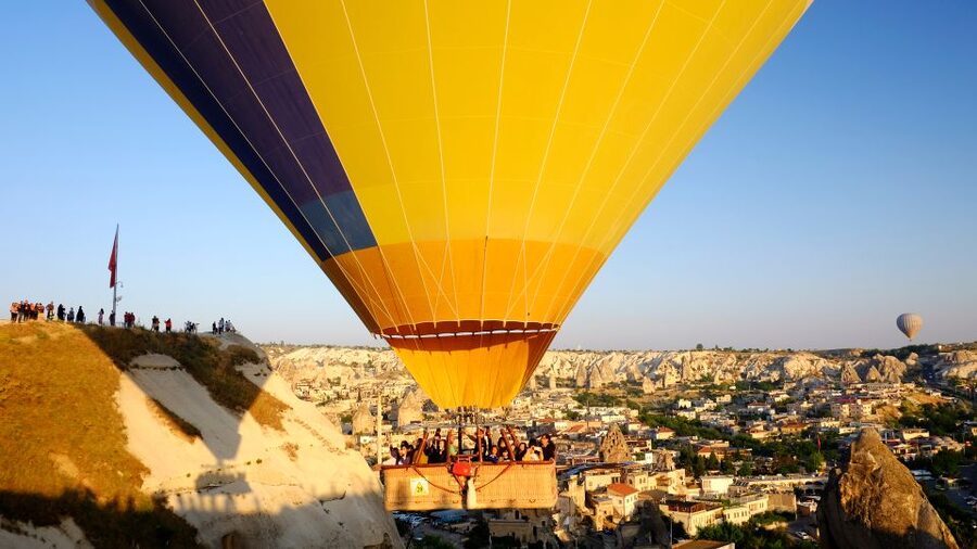 Goreme: Budget Hot Air Balloon Ride over Cappadocia - The early hotel pickup and minibus ride