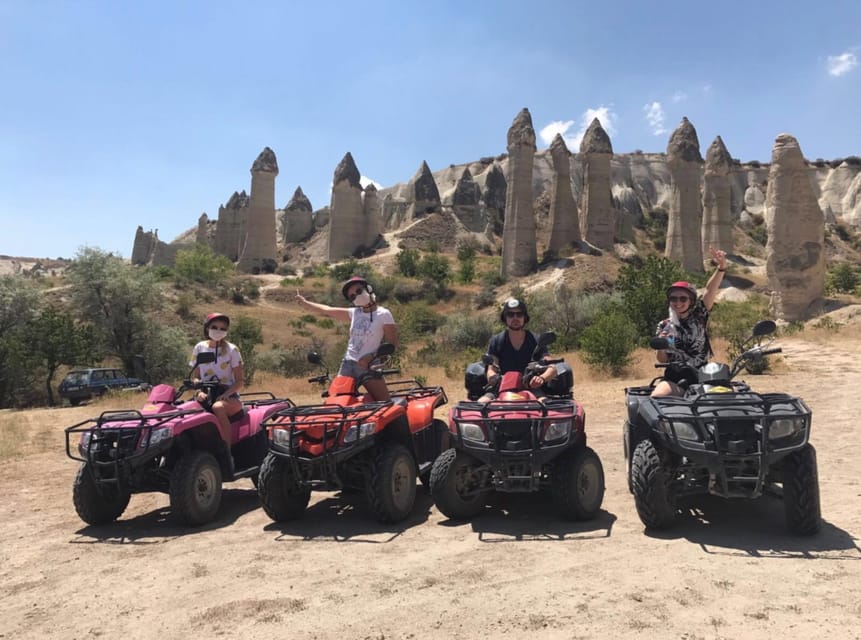 Göreme: Cappadocia Sunset ATV Tour - From your Göreme hotel to the ATV base