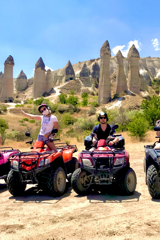 Göreme: Cappadocia Sunset ATV Tour - Love Valley and the changing route