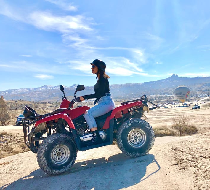 Göreme: Cappadocia Sunset ATV Tour - Kızılçukur Valley saves the best light for last
