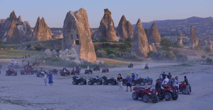 Göreme: Cappadocia Sunset ATV Tour - Red and Rose Valleys: the prettiest photo stops