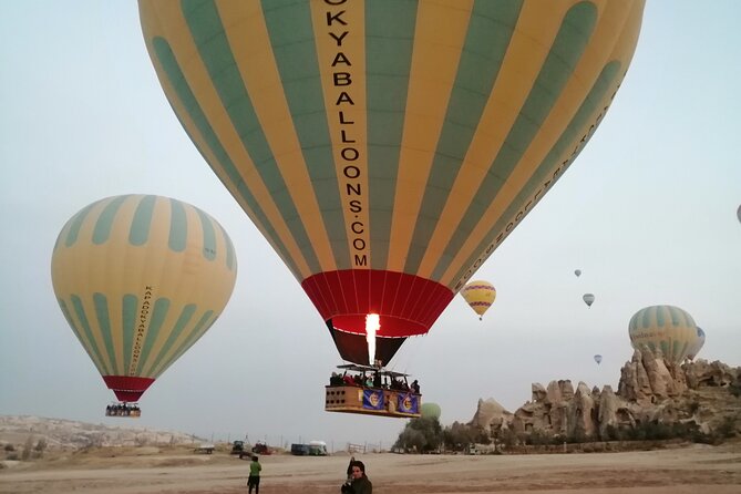 Goreme Hot Air Balloon over Valleys, with Champagne and Transfers - Weather cancellations and changing your plans