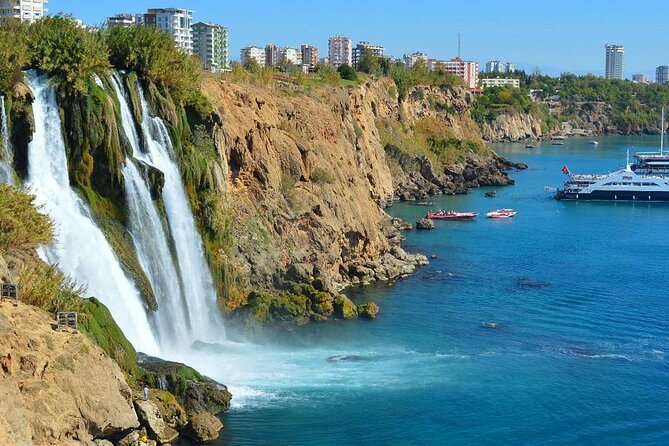 Half-Day Boat Tour to Antalya Waterfalls - Lower Duden Waterfalls from the sea