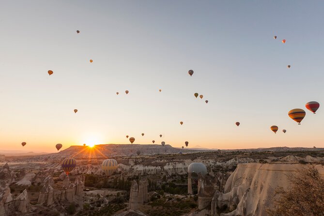 Hot Air Balloon Ride in Cappadocia / Goreme - Landing, celebration, and the ride back