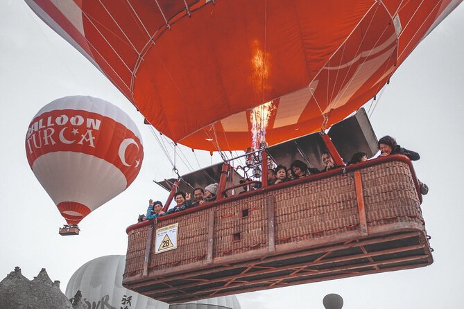 Hot Air Balloon Tour Over Fairychimneys Balloon Turca - Gliding Above Goreme’s Fairy Chimneys