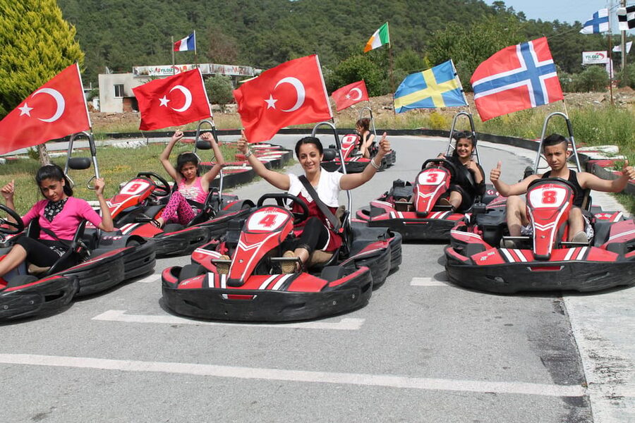 Icmeler: Go-Karting Adventure Trip with Hotel Pickup - Getting into the 200cc Honda karts