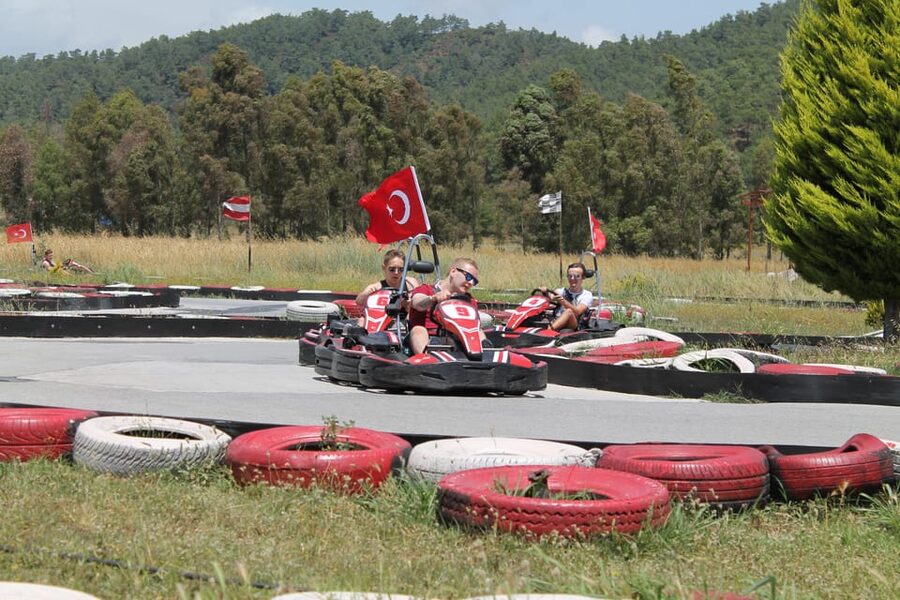 Icmeler: Go-Karting Adventure Trip with Hotel Pickup - Safety gear, instruction, and one point to check