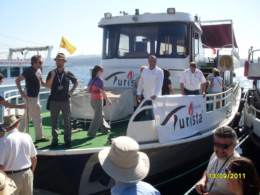 Istanbul: A short trip along the Bosphorus in the evening - Key points to know before boarding